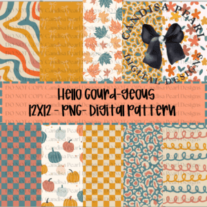 Digital Pattern Hello Gourd-Geous 10-Bundle PNG DIGITAL DOWNLOAD