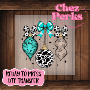 Western Ornaments DTF TRANSFER