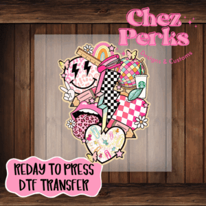 Starbucks School Collage DTF TRANSFER