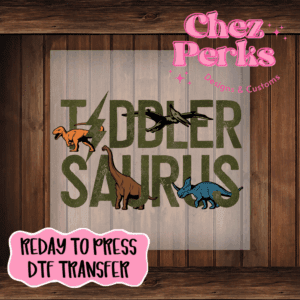 Toddlersaurus DTF TRANSFER
