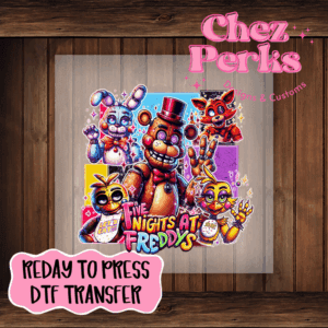 Five Nights At Freddy's DTF TRANSFER