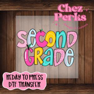 Doodle Second Grade DTF TRANSFER