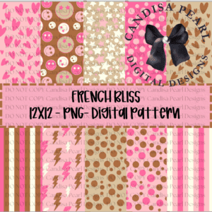 Digital Pattern French Bliss10-Bundle PNG DIGITAL DOWNLOAD