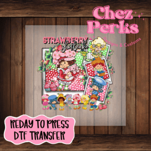 Strawberry Shortcake DTF TRANSFER
