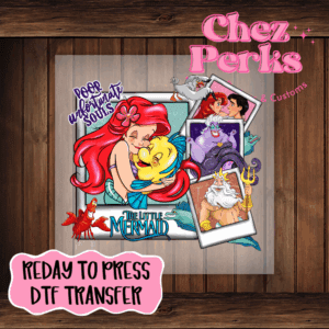 The Little Mermaid DTF TRANSFER