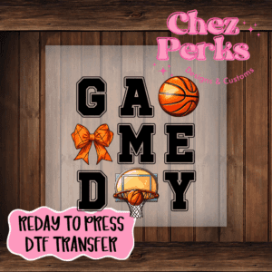 Basketball Game Day Collage DTF TRANSFER