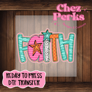Faith Fun Doodle DTF TRANSFER