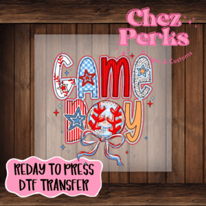 Messy Baseball Gameday Paint Strokes DTF TRANSFER