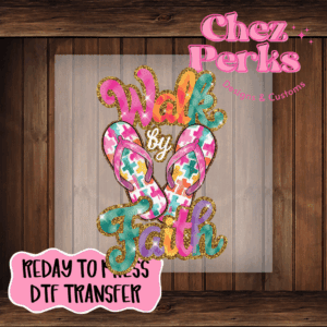 Walk By Faith Pastel DTF TRANSFER