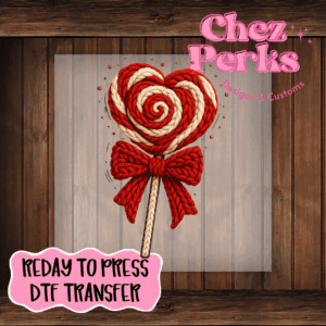 Faux Yarn Candy DTF TRANSFER