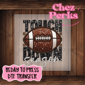 Sparkle Football Season DTF TRANSFER