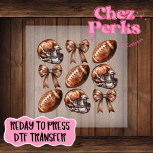 Football Collage DTF TRANSFER