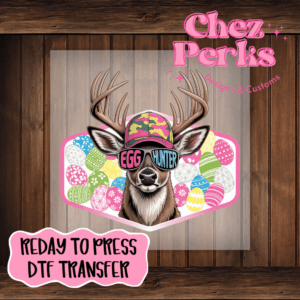 Egg Hunter Deer DTF TRANSFER