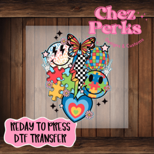 Autism Awareness Collage DTF TRANSFER