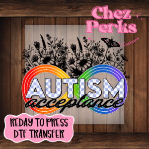 Autism Acceptance DTF TRANSFER