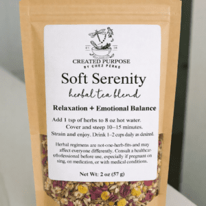 🌿 Soft Serenity Herbal Tea Blend