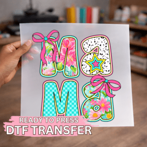 Paisley Flowers Mama DTF TRANSFER
