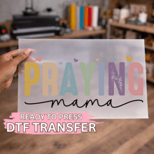 Hearts Praying Mama DTF TRANSFER
