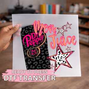 Mom Juice Dr.Pepper DTF TRANSFER