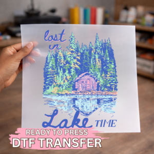 Lost In Lake Time DTF TRANSFER