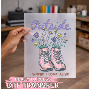 Outside Where I come Alive DTF TRANSFER