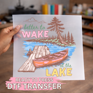 Better To Wake By The Lake DTF TRANSFER